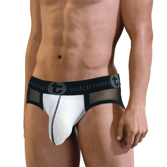 WildmanT Big Boy Pouch Brief See Through Back - Picture 1 of 3
